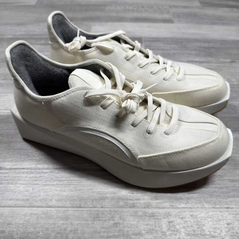 Allbirds Riser Mens Size 14 Natural White Athletic Running Walking Shoes Sneaker